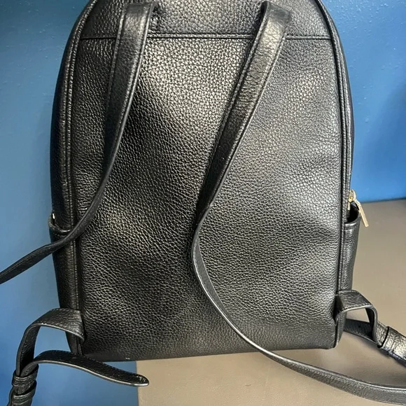 Kate Spade Dark Leather Backpack - Picture 4 of 9